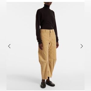 NWOT Nili LOTAN CORD SHON BARREL LEG PANT Size 0